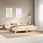 Preview: ARDEBO.de - Massivholzbett ohne Matratze 200x200 cm Kiefernholz