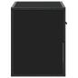 Preview: TV-Schrank Schwarz 60x31x39,5 cm Holzwerkstoff und Metall