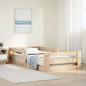Preview: ARDEBO.de - Massivholzbett ohne Matratze 75x190 cm Kiefernholz
