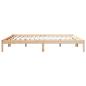 Preview: Massivholzbett Extra Lang ohne Matratze 180x220 Kiefernholz