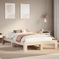 Preview: ARDEBO.de - Massivholzbett ohne Matratze 135x190 cm Kiefernholz