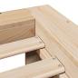 Preview: Massivholzbett ohne Matratze 135x190 cm Kiefernholz