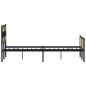 Preview: Bettgestell ohne Matratze Sonoma-Eiche 120x200 cm Holzwerkstoff