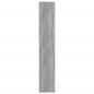 Preview: Raumteiler Grau Sonoma 100x33x187,5 cm Holzwerkstoff