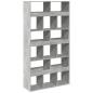 Preview: Raumteiler Betongrau 100x33x187,5 cm Holzwerkstoff