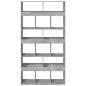 Preview: Raumteiler Betongrau 100x33x187,5 cm Holzwerkstoff