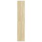 Preview: Raumteiler Sonoma-Eiche 100x33x175 cm Holzwerkstoff