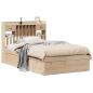Preview: Massivholzbett ohne Matratze 135x190 cm Kiefernholz