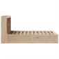 Preview: Massivholzbett ohne Matratze 135x190 cm Kiefernholz