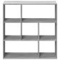 Preview: Raumteiler-Bücherregal Grau Sonoma 102x29x103,5 cm