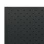 Preview: 5-tlg. Raumteiler Schwarz 200x180 cm Stahl