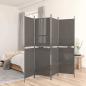 Preview: ARDEBO.de - 5-tlg. Paravent Anthrazit 250x220 cm Stoff