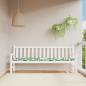 Preview: ARDEBO.de - Gartenbank-Auflage Mehrfarbig 200x50x7 cm Stoff
