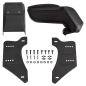 Preview: ARDEBO.de - Universal-Autoarmlehne Schwarz 13x33x(33-53) cm ABS