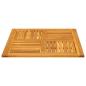 Preview: Tischplatte 80x80x2,2 cm Quadratisch Massivholz Akazie
