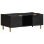 Preview: ARDEBO.de - Couchtisch Schwarz 100x54x40 cm Holzwerkstoff