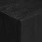 Preview: Sideboard Schwarz 60x33x75 cm Holzwerkstoff