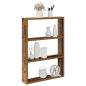 Preview: ARDEBO.de - Wandregal Altholz-Optik 43x9x60 cm Holzwerkstoff