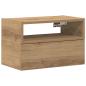 Preview: Wand-Nachttisch Artisan-Eiche 45x26x28,5 cm