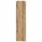 Preview: Schuhregal Artisan-Eiche 80x25x100 cm Holzwerkstoff