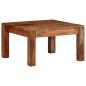 Preview: ARDEBO.de - Couchtisch 60x60x35 cm Massivholz Akazie