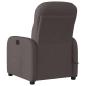 Preview: Massagesessel Dunkelbraun Stoff