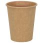 Preview: Pappbecher 1000 Stk. 8oz 200ml Braun