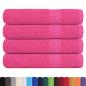 Preview: Handtücher FROGN 4 Stk. Rosa 100x200 cm 360 g/m²