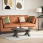 Preview: Couchtischbeine X-Form 2 Stk. Anthrazit 50x(30-31) cm Stahl