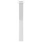 Preview: Esstischbeine X-Form 2 Stk. Weiß 60x(72-73) cm Stahl