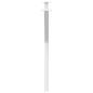 Preview: Esstischbeine X-Form 2 Stk. Weiß 90x(72-73) cm Stahl