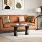 Preview: Couchtischbeine X-Form 2 Stk. Schwarz 38x(42-43) cm Stahl