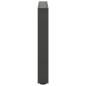 Preview: Couchtischbeine Anthrazit 2 Stk. 60x(42-43) cm Stahl