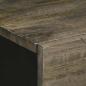 Preview: Nachttisch Schwarz 50x33x60 cm Massivholz Mango