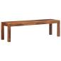 Preview: ARDEBO.de - Bank 160 cm Massivholz Akazie
