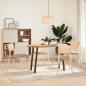 Preview: Konsolentischbeine 4 Stk. Naturstahl 72 cm Stahl