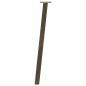 Preview: Konsolentischbeine 4 Stk. Naturstahl 72 cm Stahl