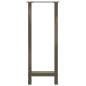 Preview: Bartischbeine Naturstahl 2 Stk. 50x(100-101) cm Stahl