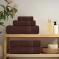 Preview: Badetücher FROGN 4 Stk. Braun 100x150 cm 360 g/m²