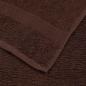 Preview: Badetücher FROGN 4 Stk. Braun 100x150 cm 360 g/m²