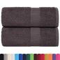 Preview: Waschlappen FROGN 2 Stk. Anthrazit 15x21 cm 360 g/m²