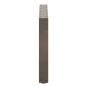 Preview: Couchtischbeine U-Form 2 Stk. Naturstahl 60x(42-43) cm Stahl