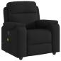 Preview: Massagesessel Schwarz Stoff