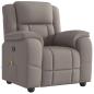 Preview: Massagesessel Taupe Stoff