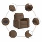 Preview: Relaxsessel Braun Stoff