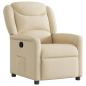 Preview: Relaxsessel Creme Stoff