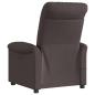 Preview: Massagesessel Dunkelbraun Stoff