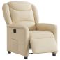 Preview: Relaxsessel Elektrisch Creme Stoff