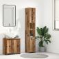 Preview: Badschrank Altholz-Optik 30x30x183,5 cm Holzwerkstoff