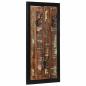 Preview: ARDEBO.de - Garderobe Mehrfarbig 40x2x80 cm Altholz Massiv